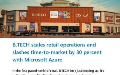 B.TECH scales retail operations and slashes time-to-market 30 percent with Microsoft Azure