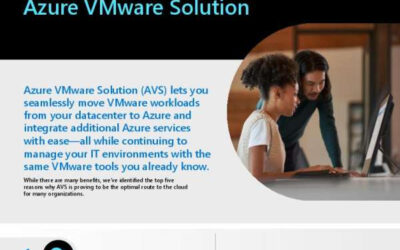 Top 5 reasons to migrate to Azure VMware Solution