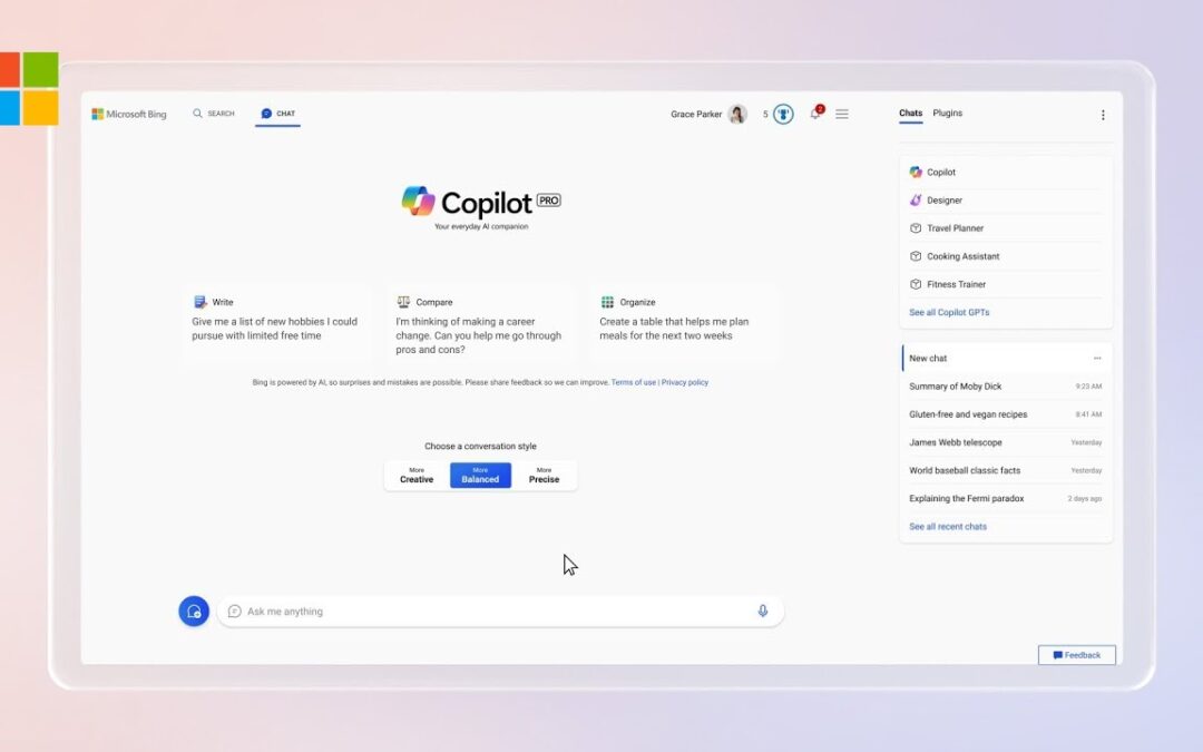 Introducing Copilot Pro: Supercharge your Creativity and Productivity