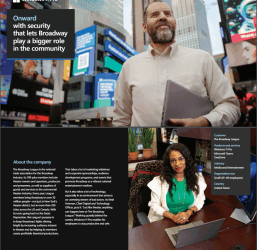 Onward with security that let’s Broadway play a bigger role in the community.