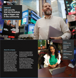 Onward with security that let’s Broadway play a bigger role in the community.